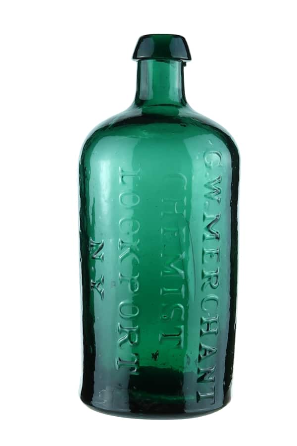G.W. Merchant Chemist Lockport N.Y. - FOHBC Virtual Museum of